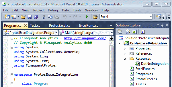 Calling .NET from Excel